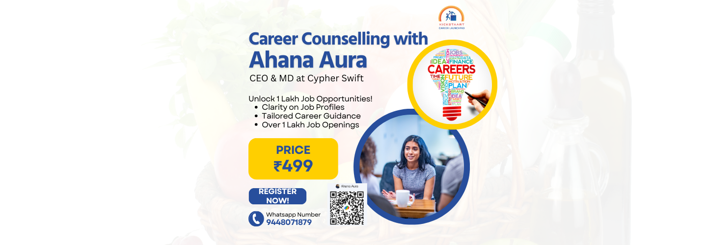  Unlock Your Career Potential with Ahana Aura: Exclusive Career Counselling Live Session